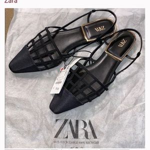 Latticework Slingback flats ☀️